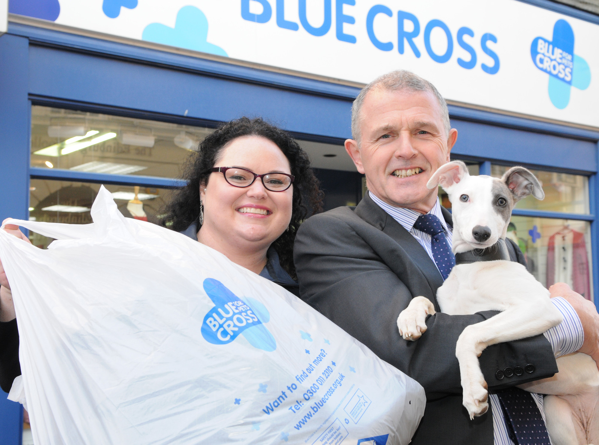 A Blue Cross charity shop