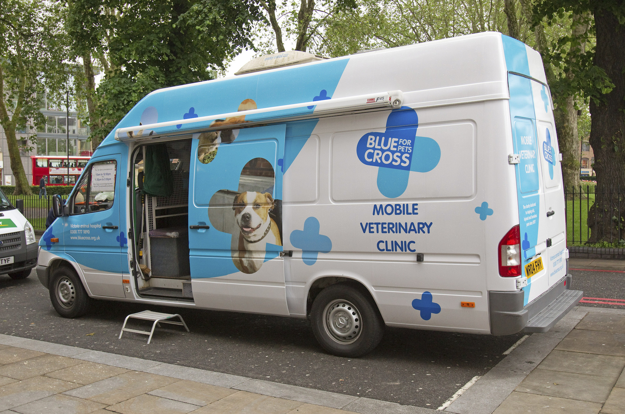 Blue Cross mobile clinic 