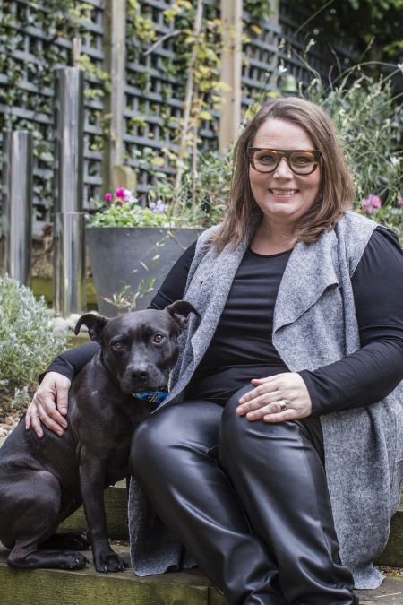 Owner Joanna and her dog Millie