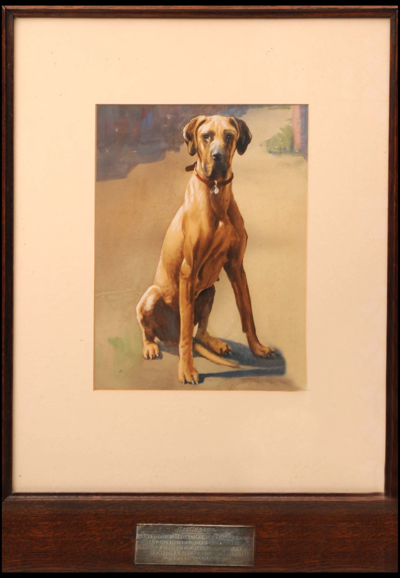 A painting of Juliana