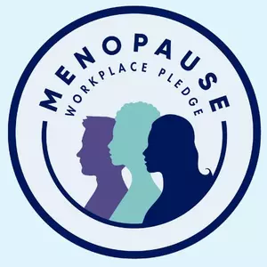 Menopause workplace pledge logo