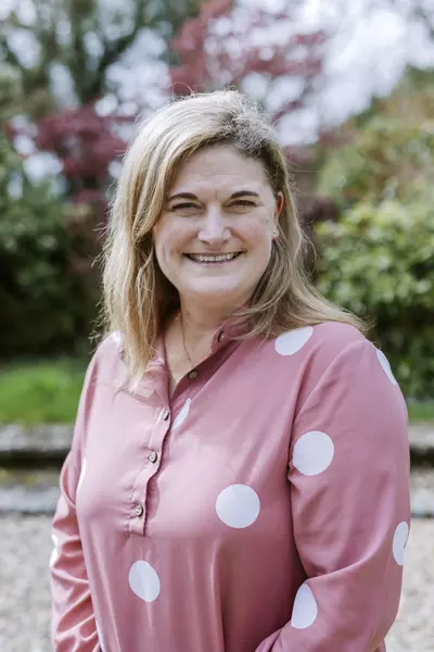 A headshot of Niki Coppard, Blue Cross Trustee