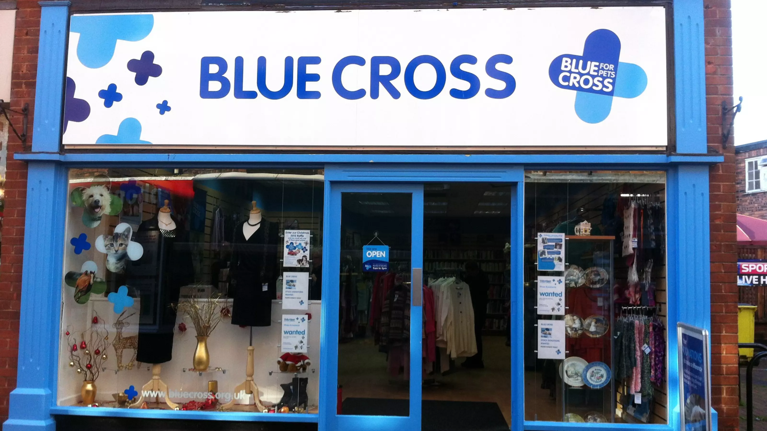 Blue Cross Nantwich Charity Shop