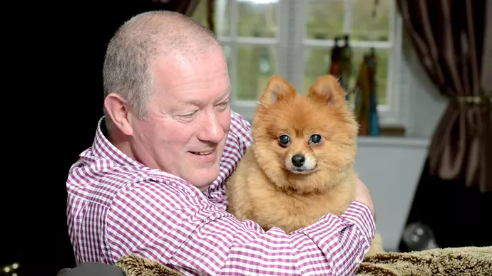Fred with Andrew